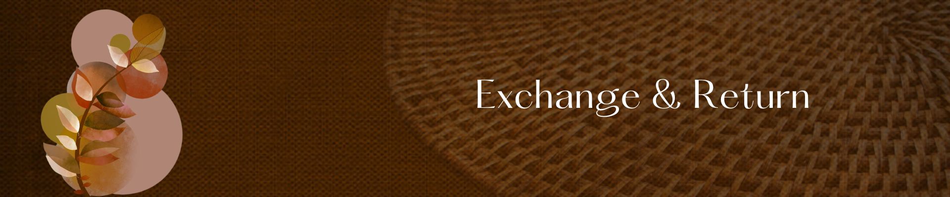 exchange and return banner