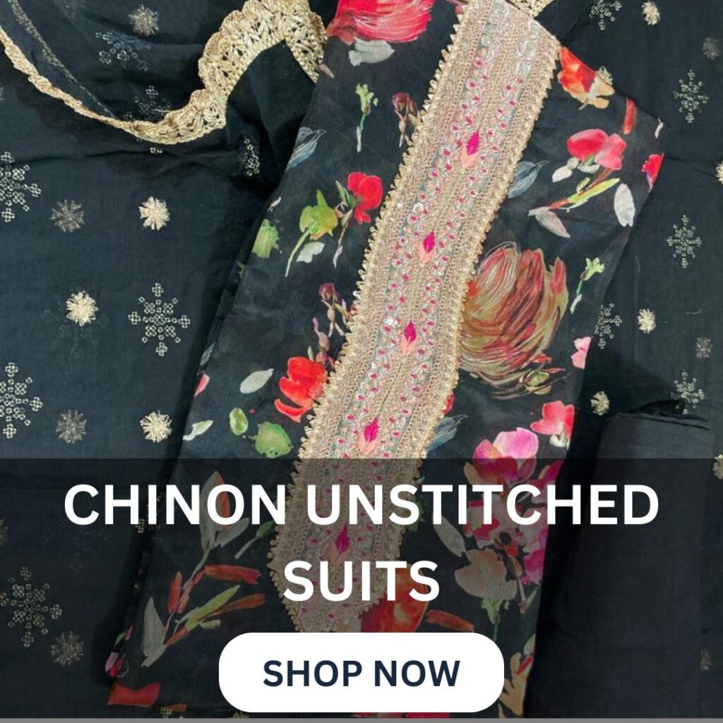 chinon unstitched suits