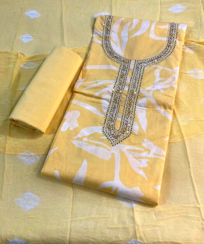 unstitched suit set 445-y