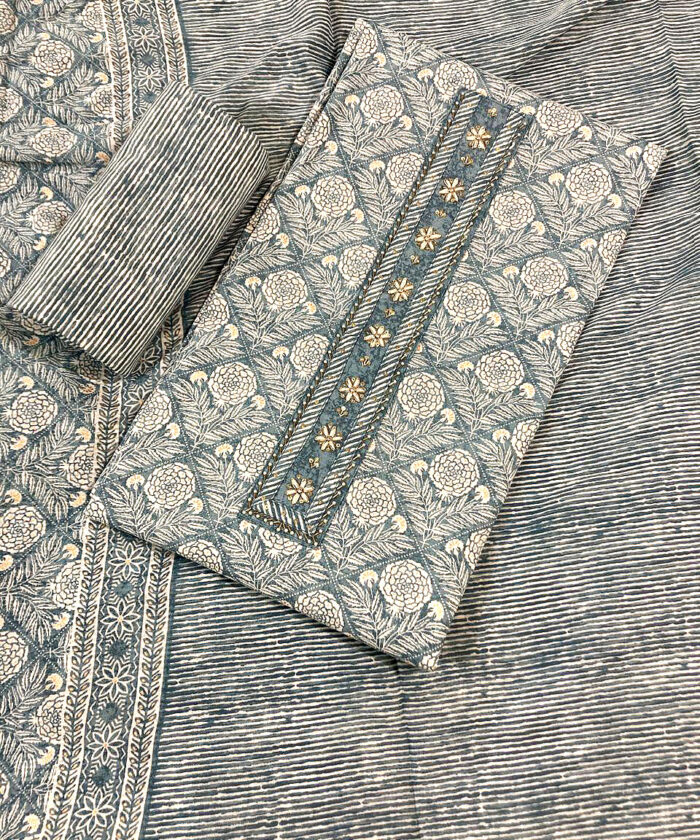 unstitched suit set 409-b