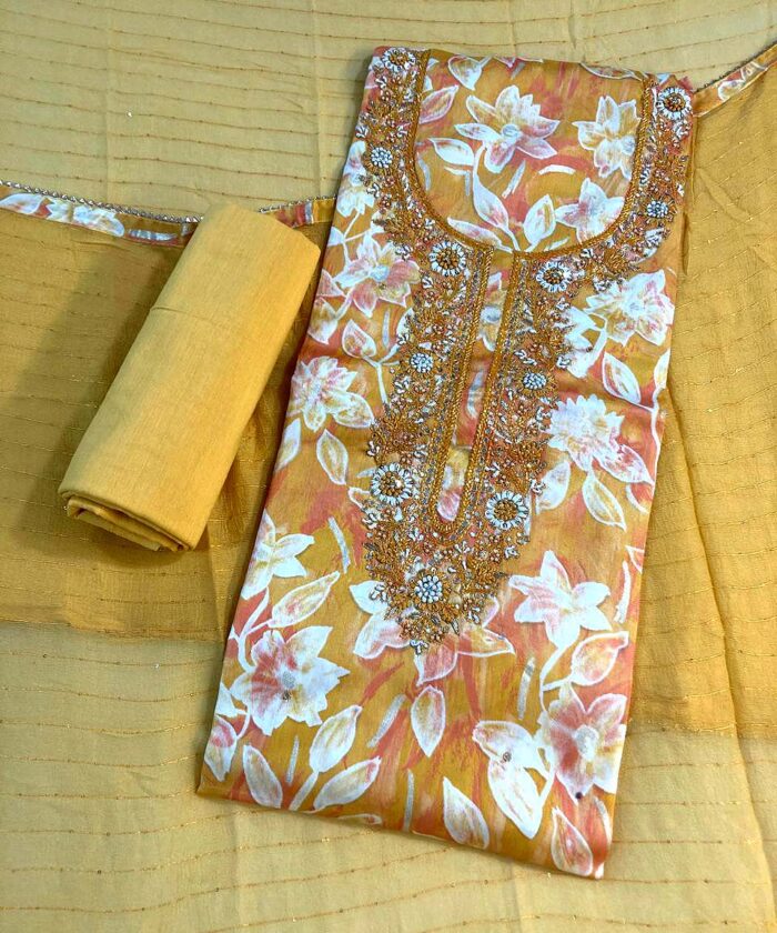 unstitched suit set 485