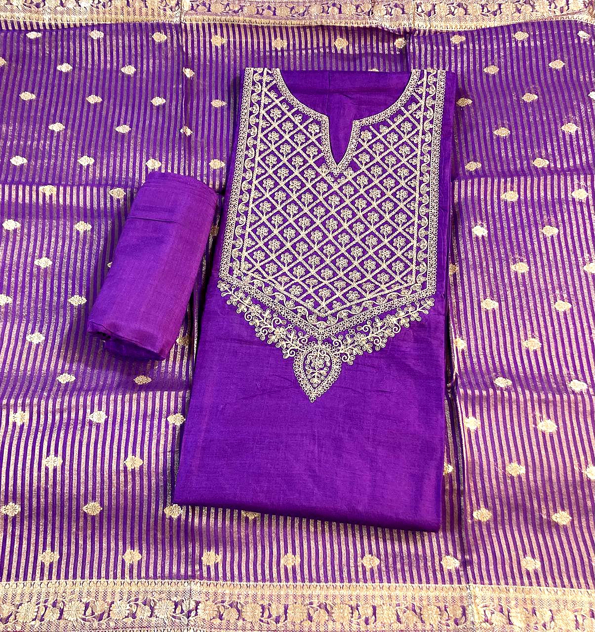 unstitched suit set 638