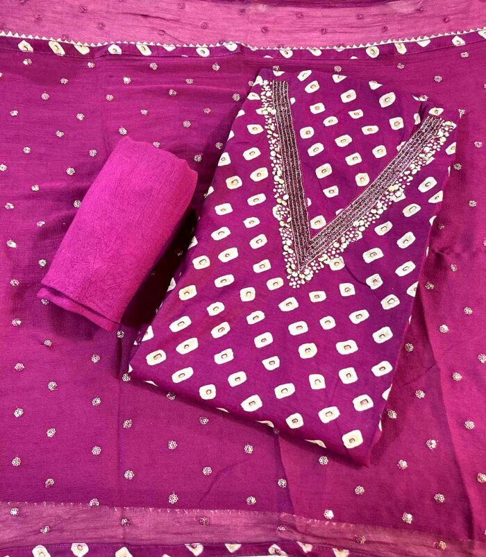 unstitched suit set 658