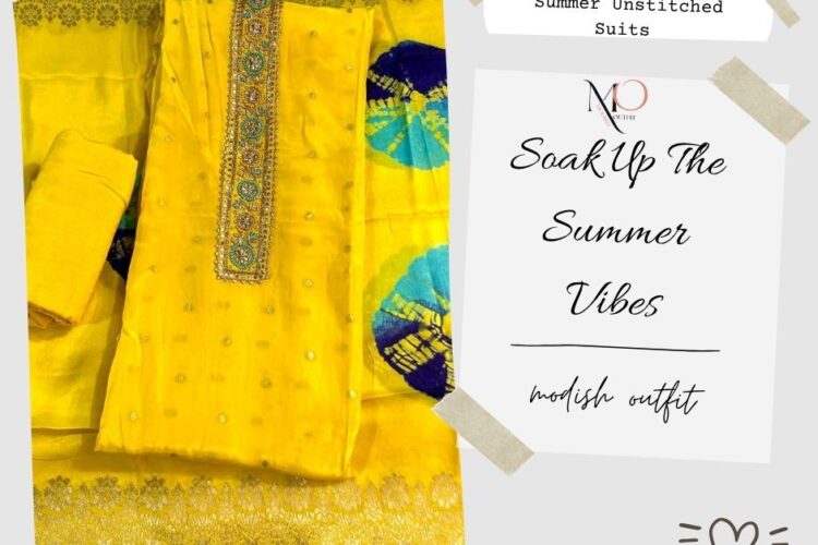 summer unstitched suits online