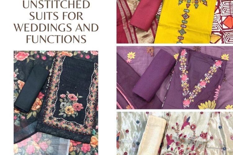 modish premium unstitched suits online