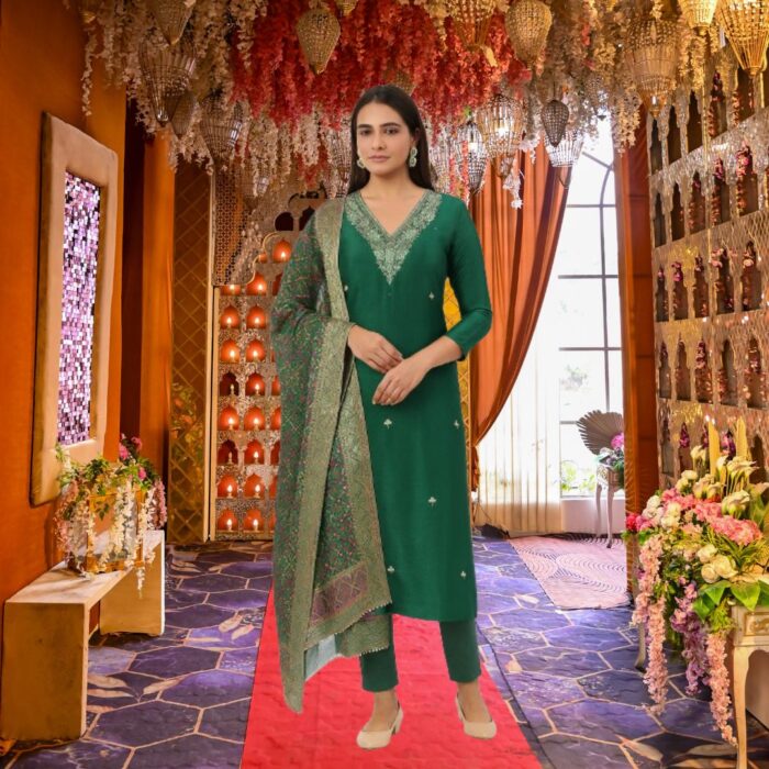 georgette unstitched suits for women