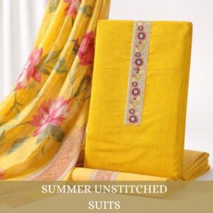 summer unstitched suits for women